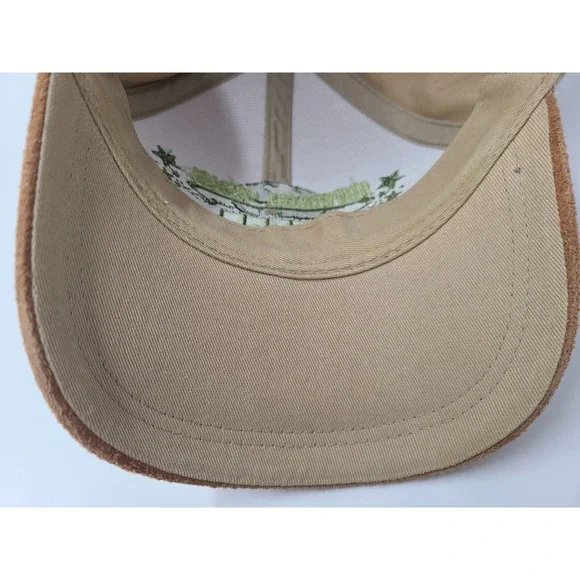 Vintage Universal Studios Strapback Adjustable (Fits Small) Hat Cap Beige Brown - Picture 10 of 13